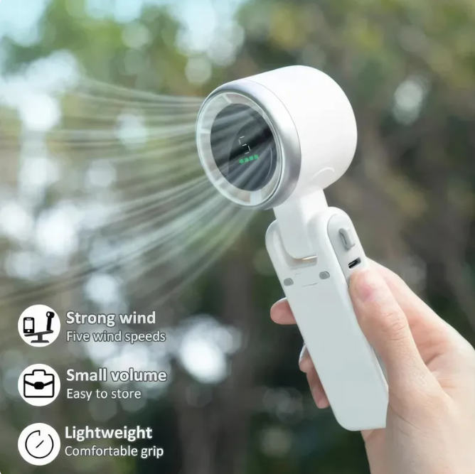 Mini desktop fan