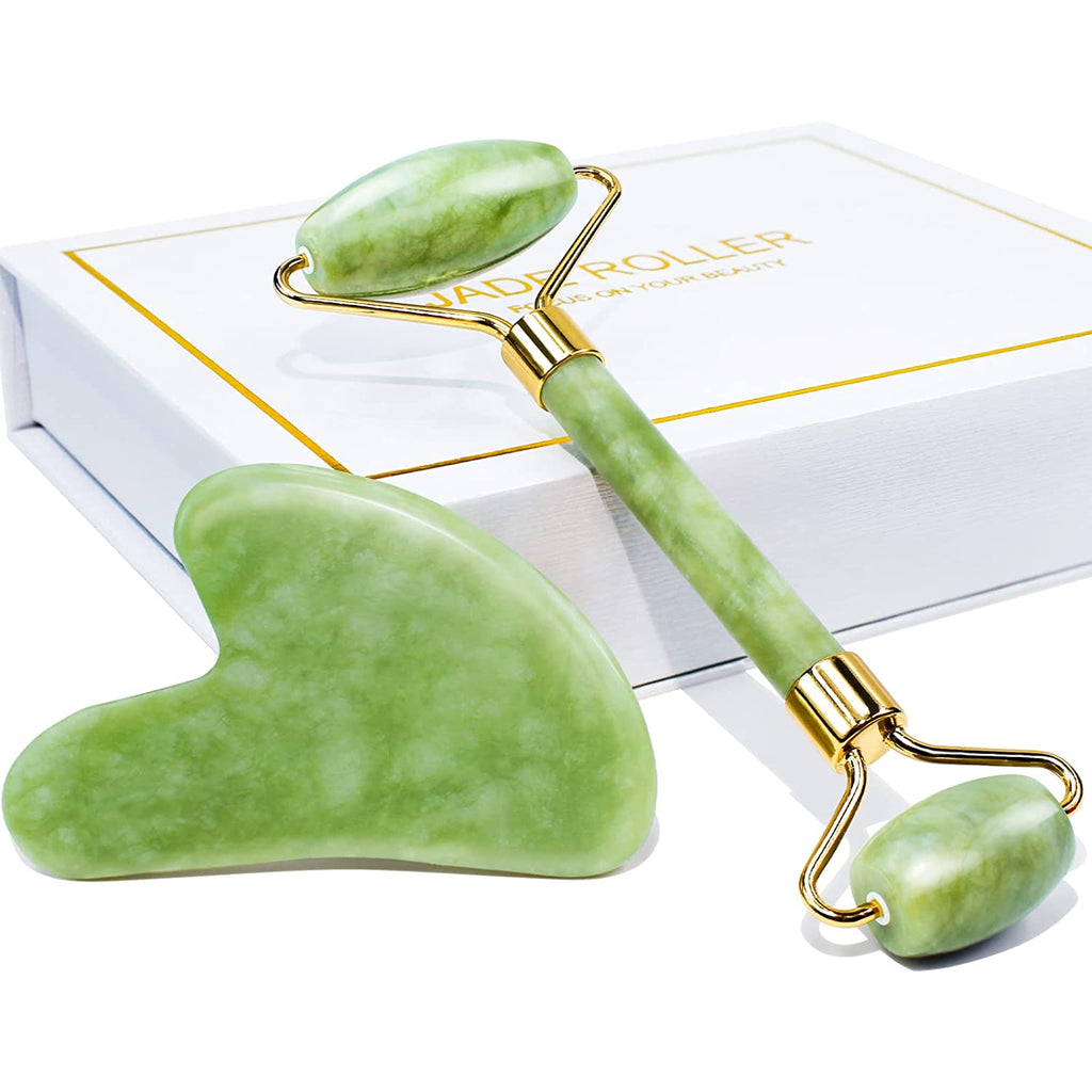 Jade Roller & Gua Sha set